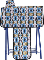 Harrison Howard Sturdy Waterproof Western Saddle Cover with Stylish Prints that Stand Out Keep Your Saddle in Pristine Condition Perfect for Showing or Riding Events-Tribal Vibe - Image 11