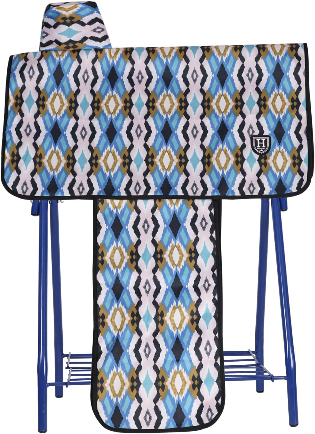 Harrison Howard Sturdy Waterproof Western Saddle Cover with Stylish Prints that Stand Out Keep Your Saddle in Pristine Condition Perfect for Showing or Riding Events-Tribal Vibe - Image 11