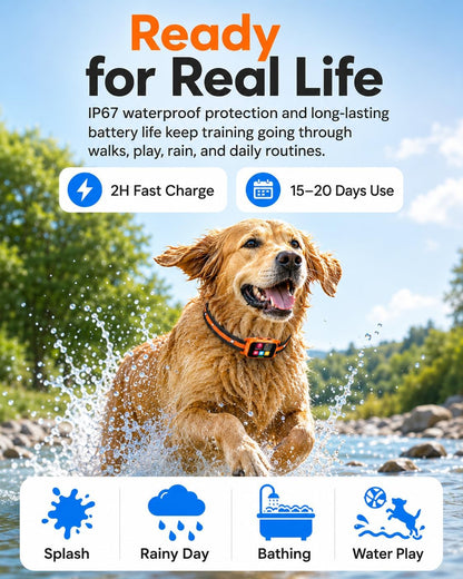 Package contents of SKBAK smart bark control device