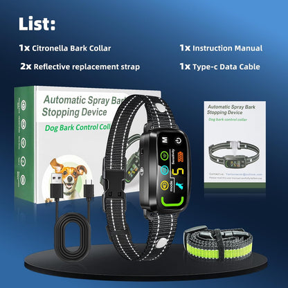Pqjdfx Citronella collar packaging and accessories