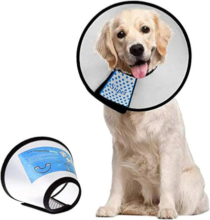 Supet Dog Cone Collar After Surgery to Stop Licking: Adjustable Recovery Elizabeth Collar Alternative for Large Medium Small Dogs, Plastic Pet Head Neck Cone (XS) - Image 13
