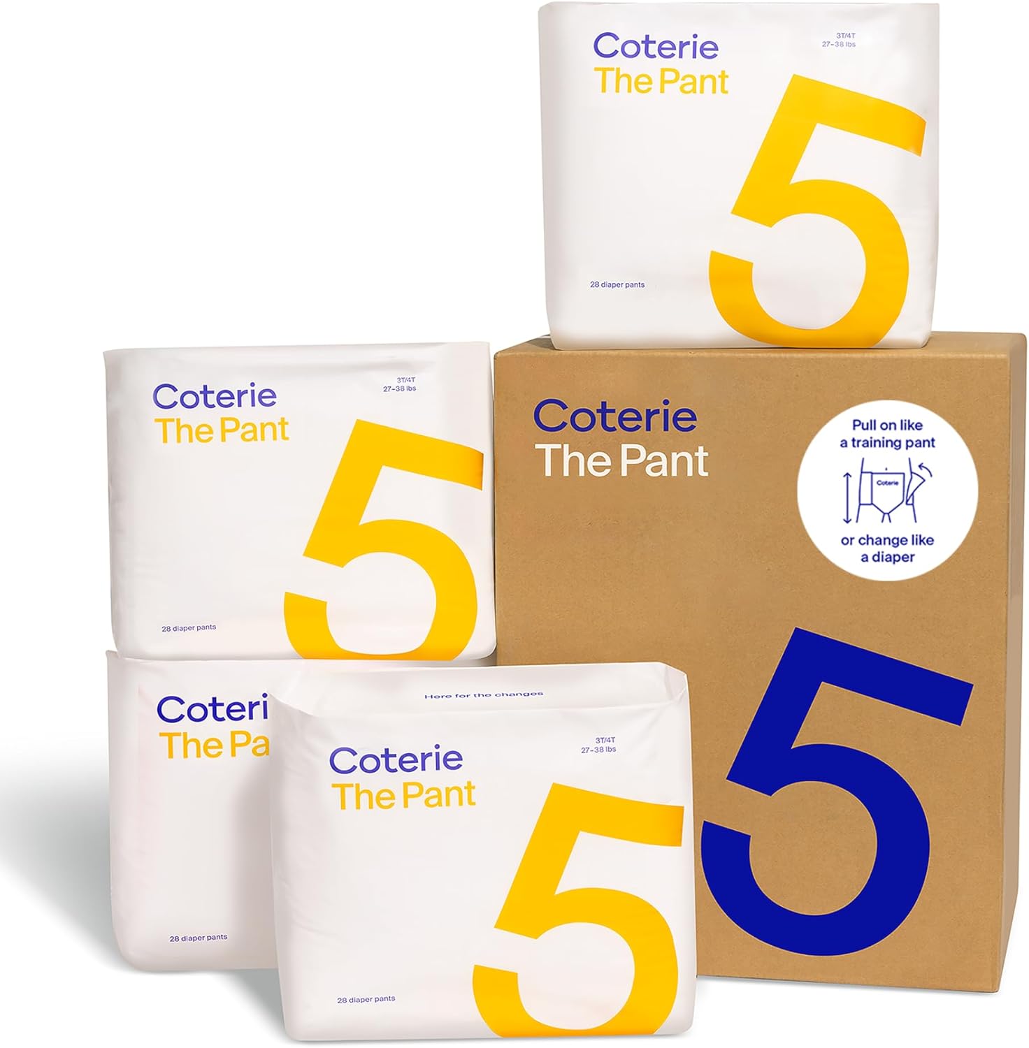 Coterie The Pant Size 5 front view packaging
