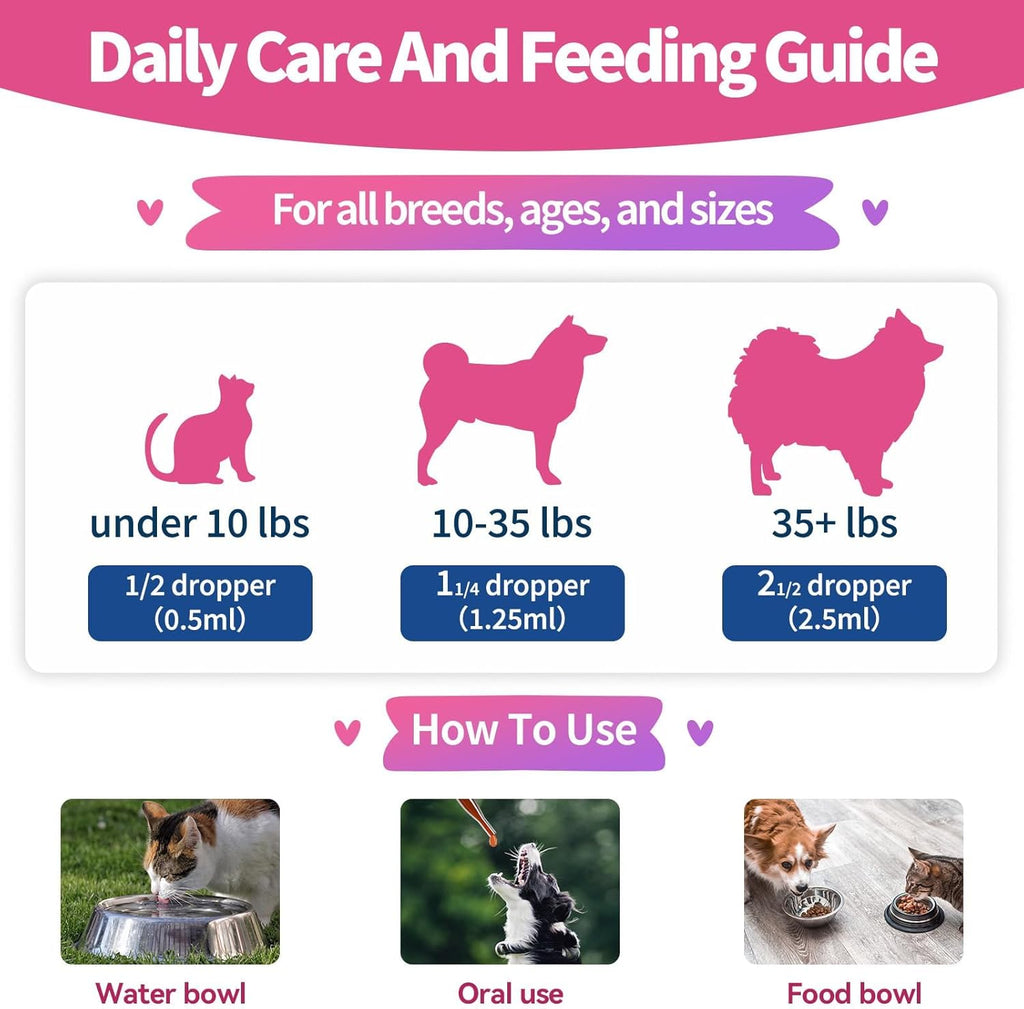 Holistic pet flea and tick supplement for all animal breeds