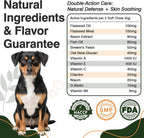 Klomkmcl dog chews for itching and yeast relief