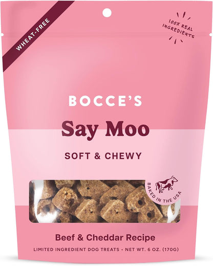 Bocce's Bakery Oven Baked PB & Banana Recipe Treats for Dogs, Wheat-Free Everyday Dog Treats, Real Ingredients, Baked in The USA, Natural Soft & Chewy Cookies, Peanut Butter & Banana, 6 oz - Image 15