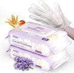 IMMHABI 400 Count Lick-Safe Dog Wipes, Lavender Plant-Based Hypoallergenic Dog Wipes for Paws, Butt, and Anal Gland Care, Cleansing & Deodorizing for Puppies - Image 10