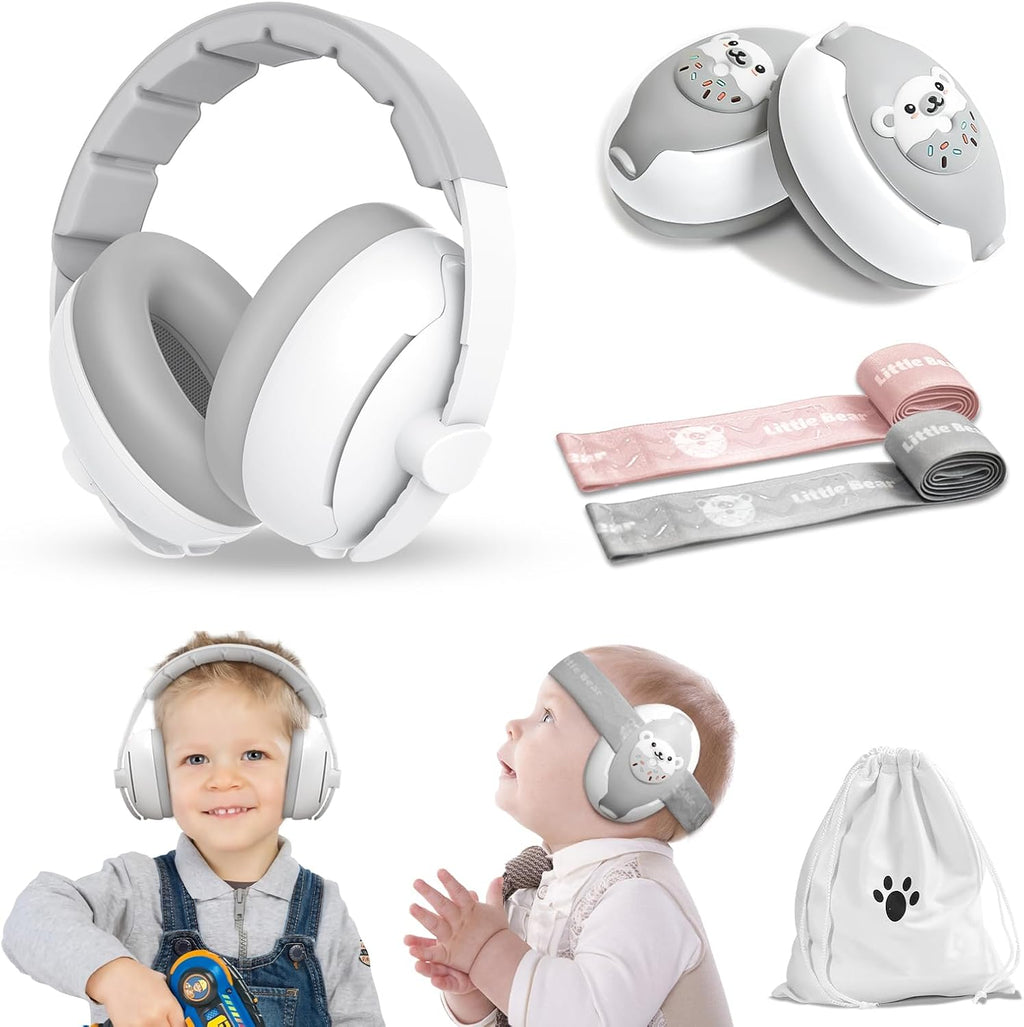 Onitoon 2-in-1 baby noise canceling earmuffs front view