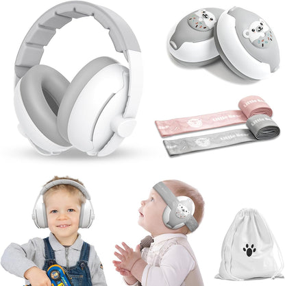 Onitoon 2-in-1 baby noise canceling earmuffs front view