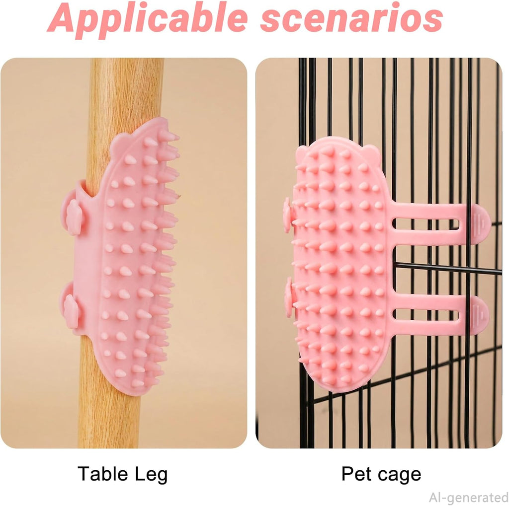 Cyeelves pet grooming brush for shedding removal