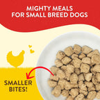 Close up of Stella and Chewy's raw freeze-dried dog food morsels