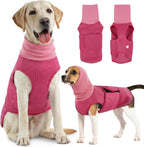 Dog Anxiety Vest with Hoodie,Breathable Dog Thunder Jacket for Thunderstorms,Fireworks,Vet Visits,Separation,Adjustable Calming Vest for Small Medium Large Dogs,Green,S - Image 10
