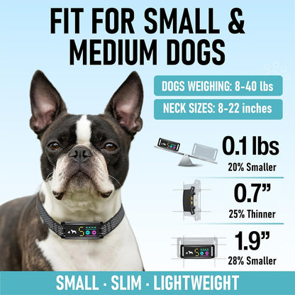 Adjustable strap details of Stopwoofer bark collar