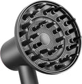 Fabmira 6-Inch Diffuser Attachment front view showing wide bowl and long prongs.