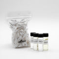 Leerburg scent work refill kit with essential oils and cotton swabs