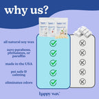 Happy Wax Pet Scents collection variety pack contents