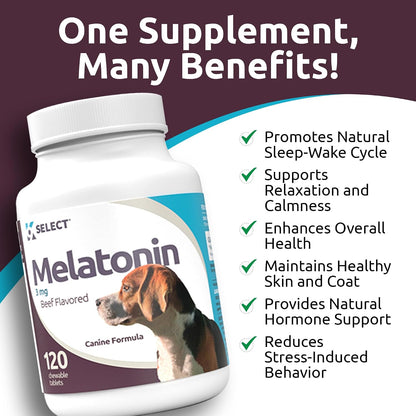 K9 Select dog calming chews for fireworks anxiety relief