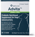 VetOne Advita Probiotic Nutritional Supplement for Dogs 30 Packets box front view