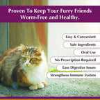 Giarcidia cat dewormer three milliliter dropper syringe tool detail