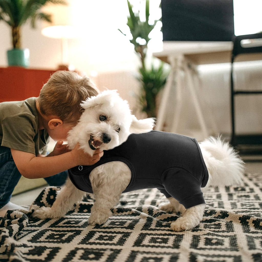 Instructions for modifying Nanaki dog suit for male dog urination