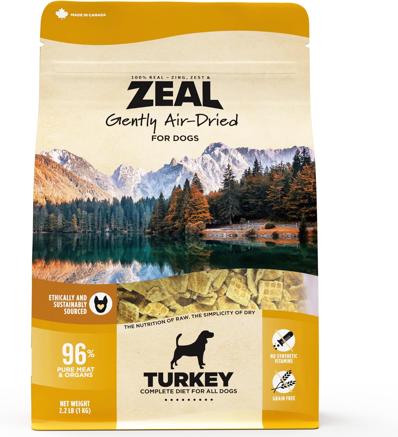ZEAL Canada Air-Dried Beef Recipe for Dogs - High Protein, Natural Superfoods, Nutrient Rich, No Fillers, Grain Free, Complete & Balanced (Beef, 1 lb) - Image 13