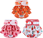 Washable Dog Diapers Female 3 Pack Reusable Highly Absorbent Doggie Diaper, Flexible Doggy Diaper Female Durable Leak-Proof Diapers for Dog Period Heat Incontinence Potty Training, XS - Image 11