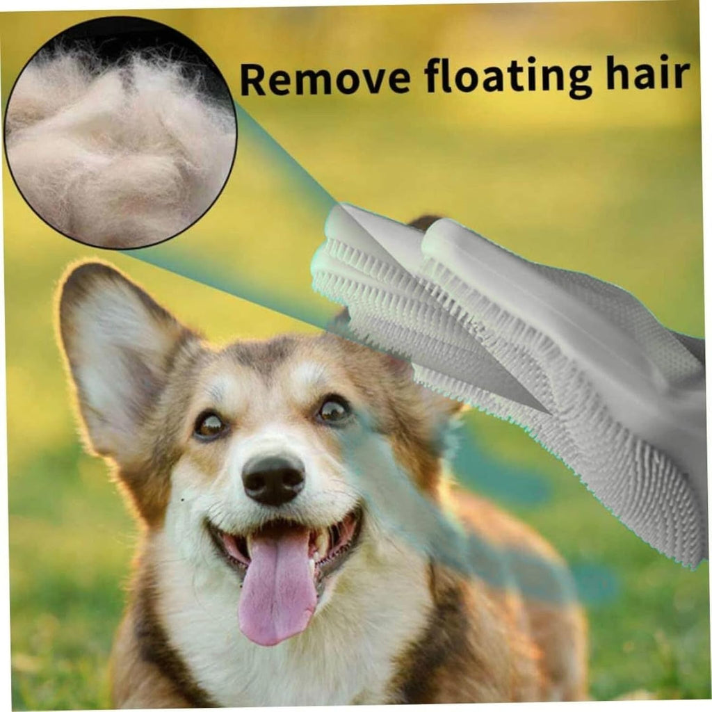 Close up of Galyna pet glove elastic cuff design