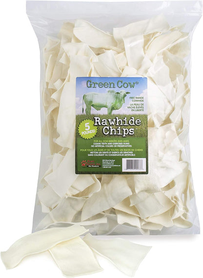 Chips 3-Pound Bag - Premium Large Dog Rawhide Chews - Ideal for Agressive Chewers Dog Rawhide Treats - Durable Rawhide Bones for Large Dogs - Image 12