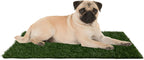 Artificial Grass Puppy Pad with Tray 16x20 inch | Reusable Indoor & Outdoor Dog Potty Training Mat System | Washable Fake Grass Pet Housebreaking Pad for Puppies & Small to Medium Dogs by PETMAKER - Image 10