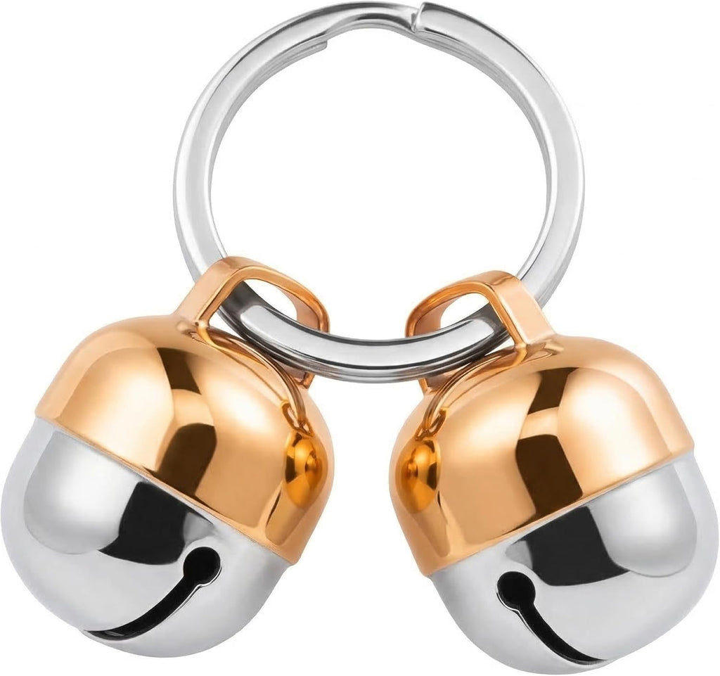 Beau's Bells authentic imported luxury copper bells set of two for small pets
