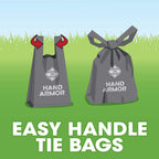 Bags on Board unscented dog waste bags displaying double thickness protection layer