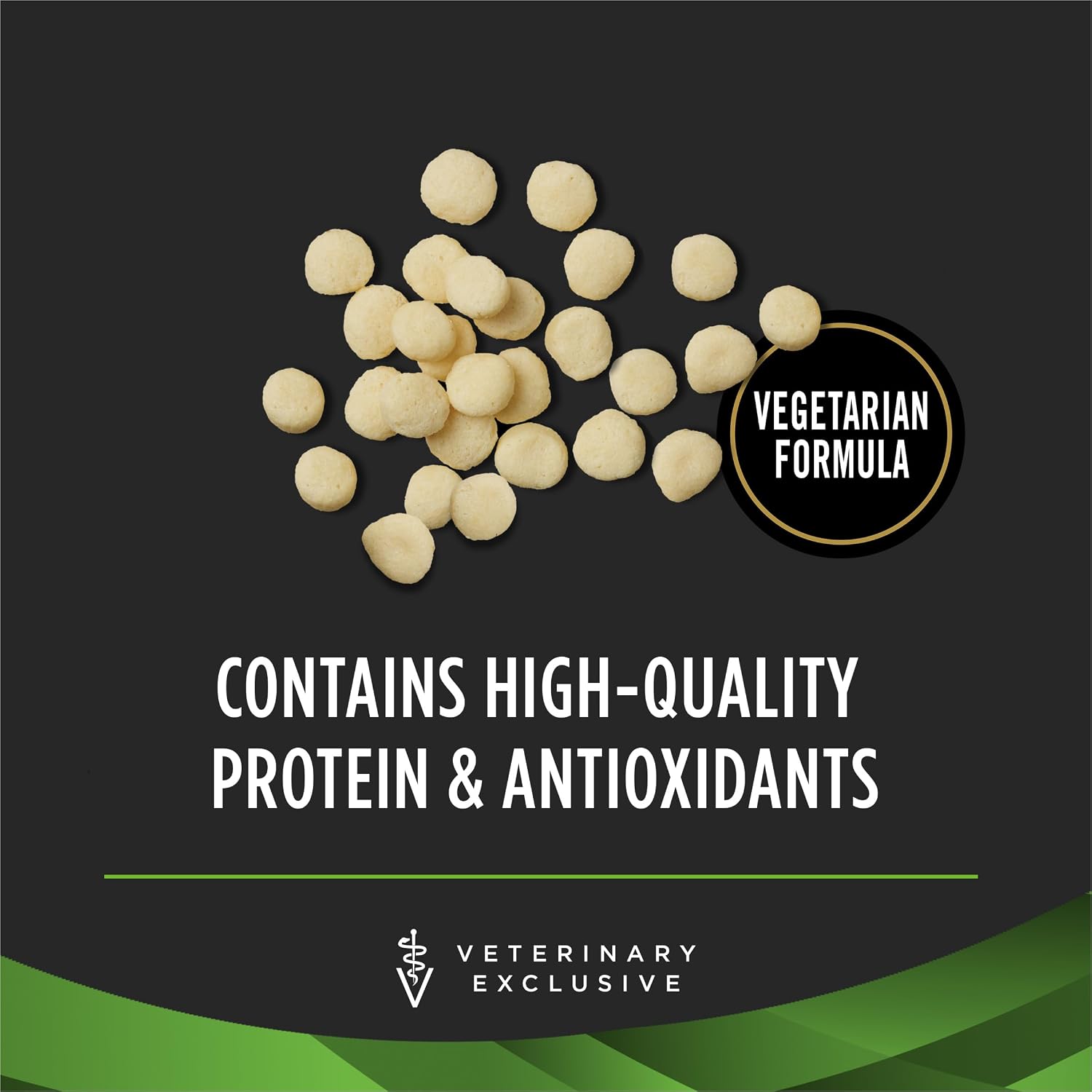 Purina Pro Plan HA Hydrolyzed vegetarian dry food back description and ingredients