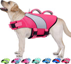 Doglay Dog Life Jacket, Adjustable & Reflective Dog Life Vest for Swimming and Boating, High Buoyancy Swimming Safety Vest with Rescue Handles and D-Ring for Small Medium Large Dogs. - Image 12