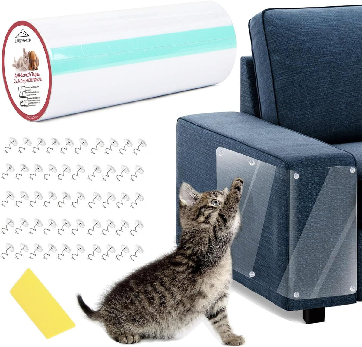 Chuangseed pet scratch protector package from Rudra Retails