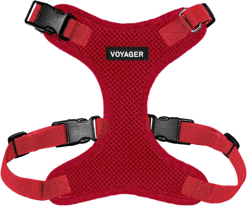 Voyager Step-in Pet Harness - All Weather Mesh, Adjustable Step in Harness for Cats and Dogs by Best Pet Supplies - Pink, S - Image 15