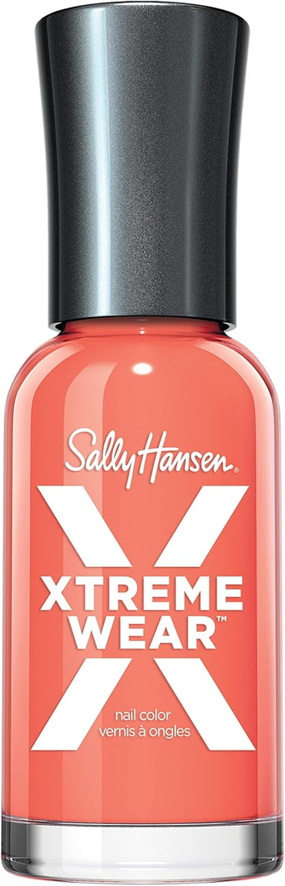 Sally Hansen Xtreme Wear Nail Polish, Streak-Free, Shiny Finish, Long-Lasting Nail Color, Black Out, 0.40 fl oz - Image 14