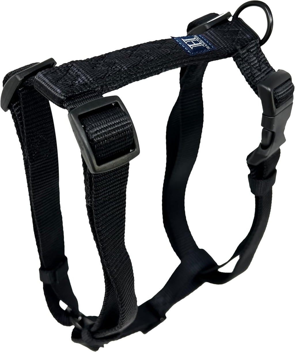 Hamilton purple pet harness buckle and hardware detail
