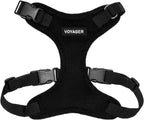 Best Pet Supplies Voyager step-in dog harness black front view