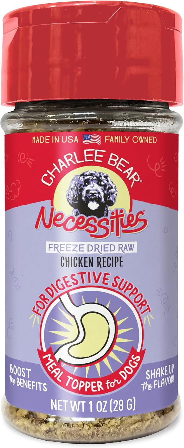 Charlee Bear Necessities Freeze Dried Dog Food Topper, Hip and Joint Support, Grain Free, High Protein, Limited Ingredient Meal Toppers for Dogs, Salmon and Whitefish Recipe, 1 Ounce - Image 13