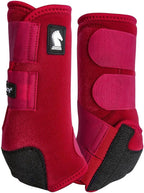 Classic Equine protective gear pack demonstrating the soft lycra inner lining texture.