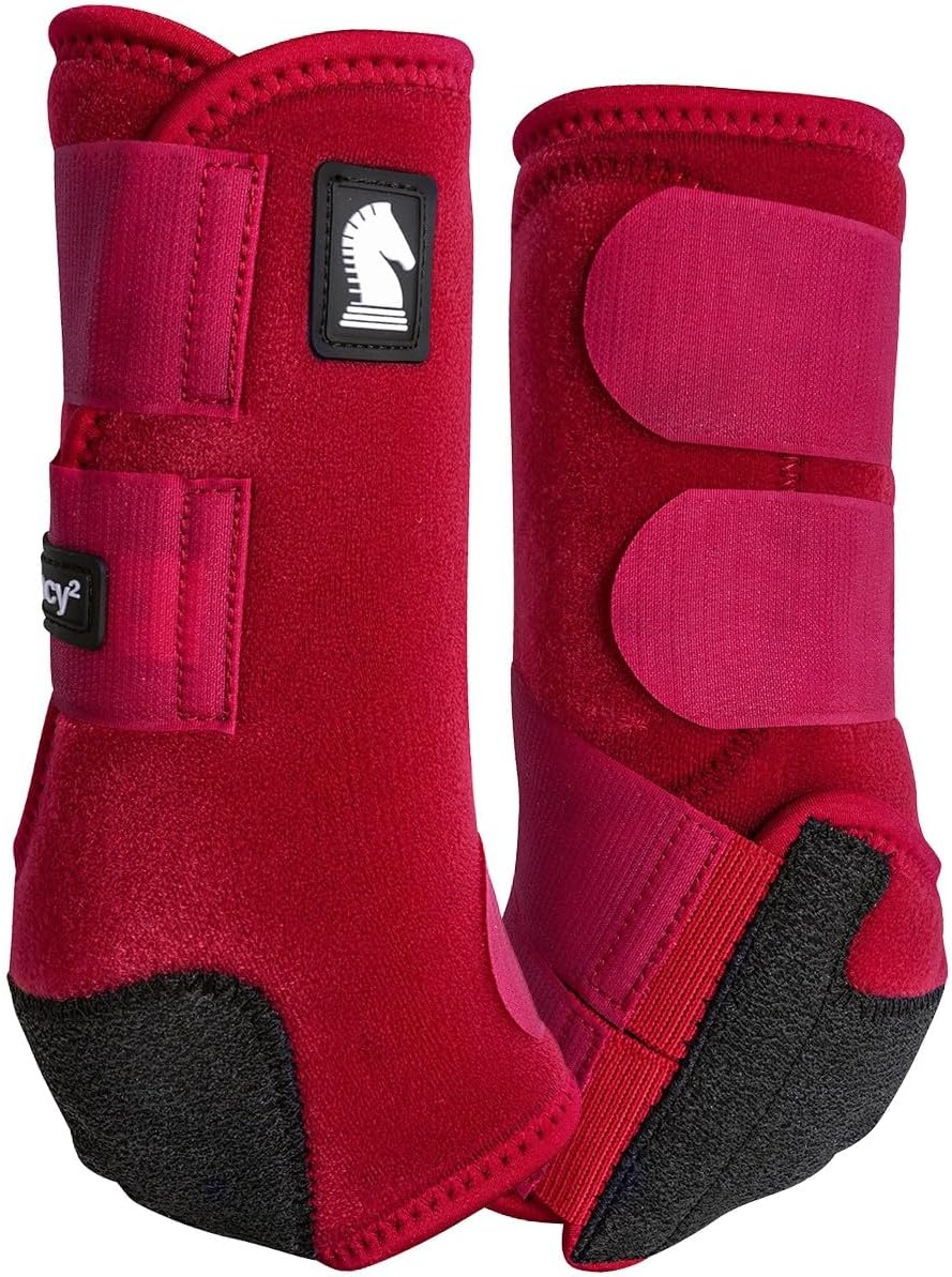 Classic Equine protective gear pack demonstrating the soft lycra inner lining texture.