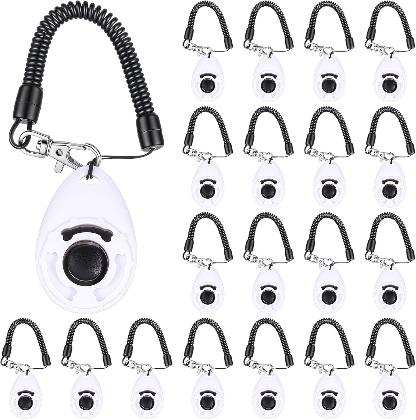 Premium imported Frienda puppy training clicker set with rust-proof construction.