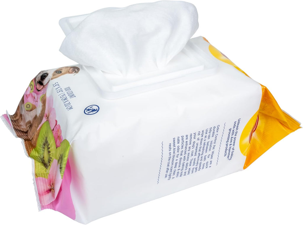 pH balanced dog cleaning wipes for wiping paws coat and ears
