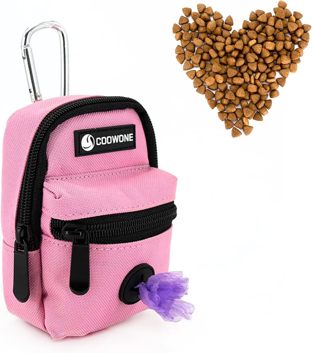Dog Treat Pouch Dog Poop Bag Holder For Leashes, Pets Snack Container With Inner Mesh Bag, Puppy Supplies Perfect For Training And Walking - Hands Free Dog Waste Bag Dispenser -Dog Travel Accessories - Image 13