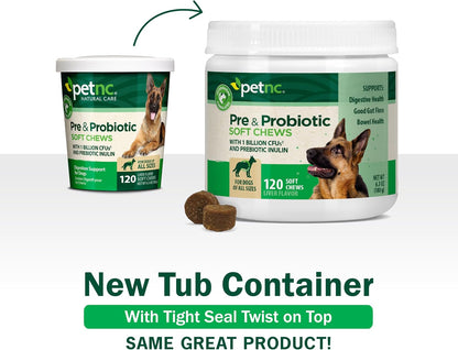 High quality USA imported dog pre and probiotic supplements supplement facts label.