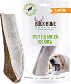 Buck Bone Organics Dog Chews, Antlers for Dogs, Premium Natural Elk, Long Lasting Dog Bones for Aggressive Chewers, No Preservatives, Wild Shed in the USA (Medium 2 Pack) - Image 9