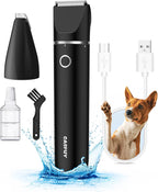 Casfuy Cordless Dog Paw Trimmer - Low Noise Small Dog Clippers with Double Blades USB Rechargeable Grooming Clipper for Dogs Cats and Small Pets for Trimming Hair Around Paws, Eyes, Ears, Face, Rump - Image 11