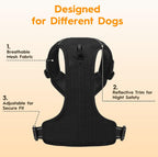 Zero Zoo heavy duty dog vest showing the reinforced knot design detail
