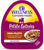 Wellness Petite Entrees Mini Filets Small Breed Adult Wet Dog Food, Grain Free, Natural, Tender Turkey, Green Beans, and White Sweet Potato, 3 oz, Pack of 12 Cups - Image 13