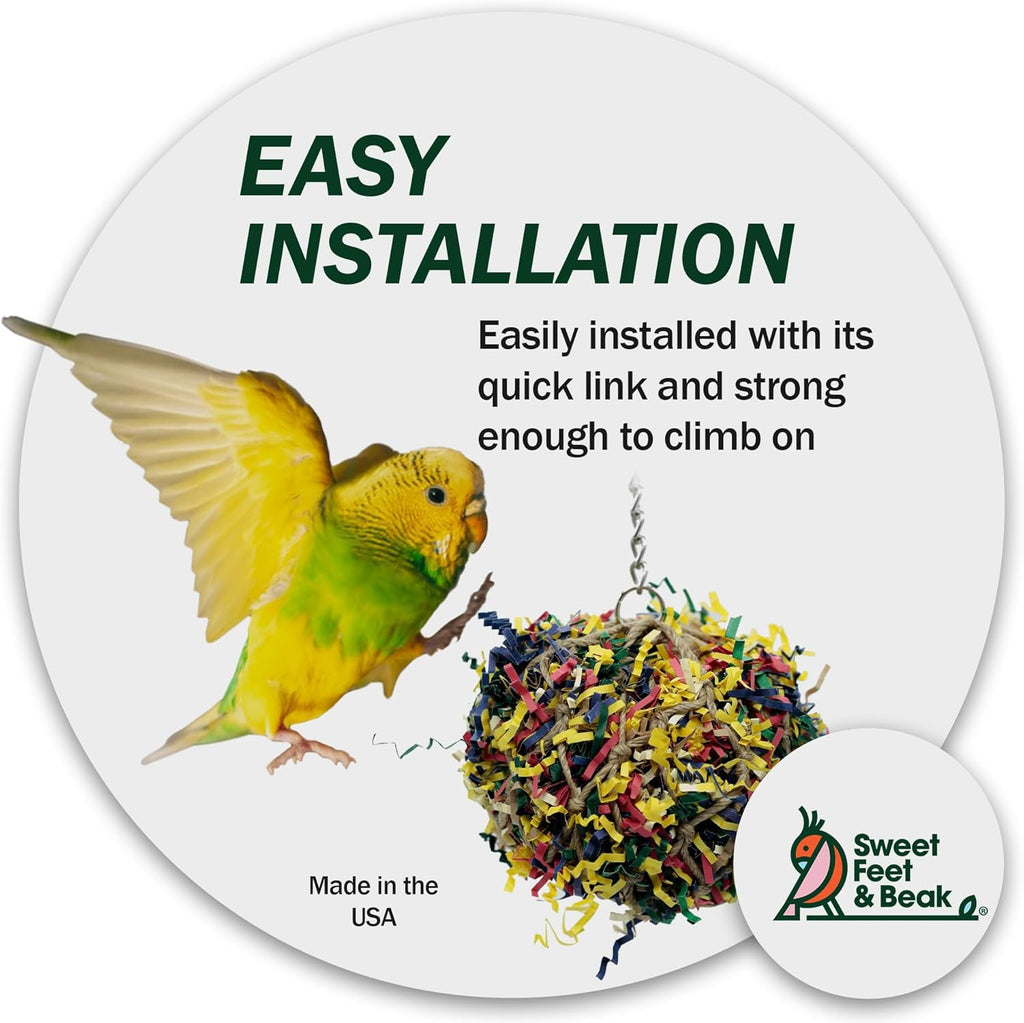 Bird cage accessory with quick locking connector attachment