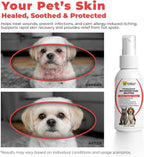 USA imported premium pet wound cleansing solution for cats and dogs